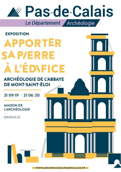 Une exposition archéologique de l’abbaye de Mont-Saint-Eloi 