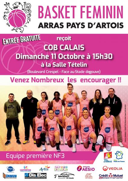 Un derby pour les demoiselles d'Arras en Nationale 3!!!!