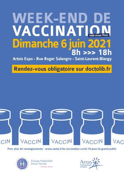 Le centre de vaccination est opérationnel ce dimanche!!