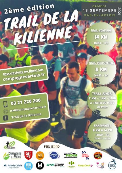 Le trail de la Kilienne revient aussi en septembre!!!!