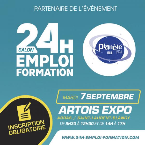 Les 24 Heures Emploi Formation à Artois Expo!!