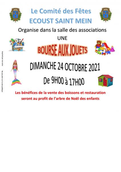 Une bourse aux jouets à Ecoust Saint Mein