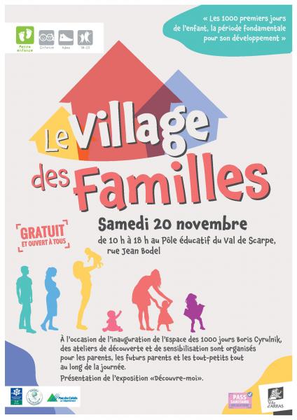 Le village des familles ce samedi à Arras!!