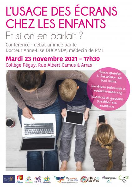 Une conférence débat sur l’usage des écrans chez les enfants