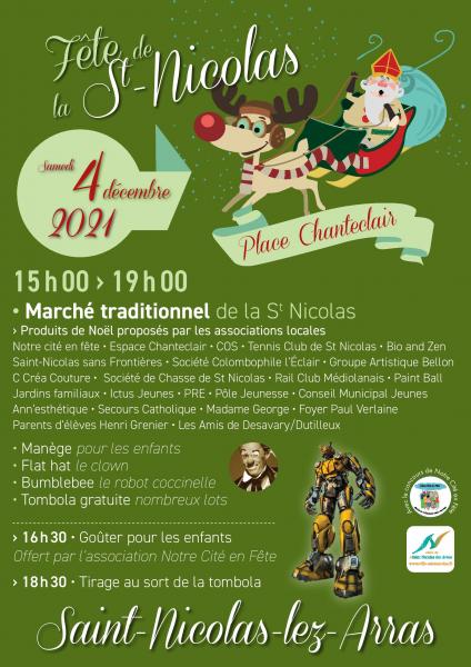  Saint Nicolas les Arras va fêter la saint Nicolas