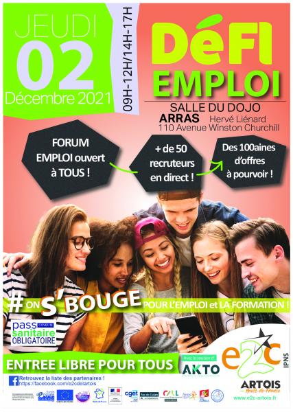 Un nouveau défi emploi avec l’école de la 2ème chance de l'Artois