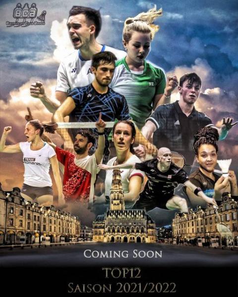 Le badminton club Arras dans le top 12 en direct vidéo sur notre site internet!!!