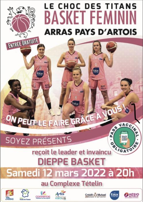 Les demoiselles d'Arras défient le leader !!!