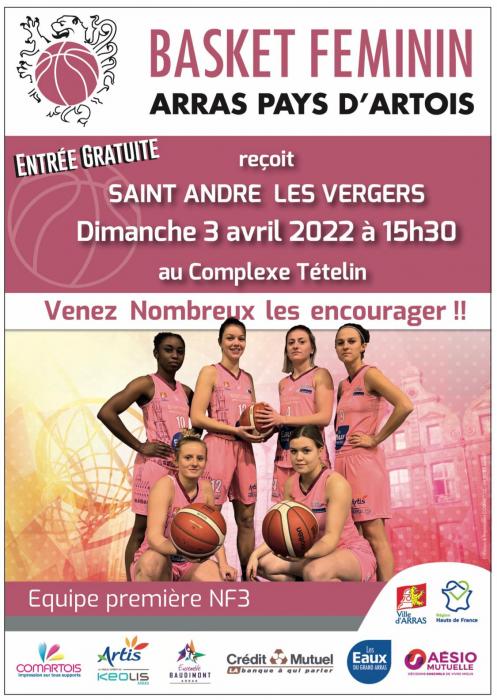 La dernière à domicile pour les demoiselles d'Arras !!!