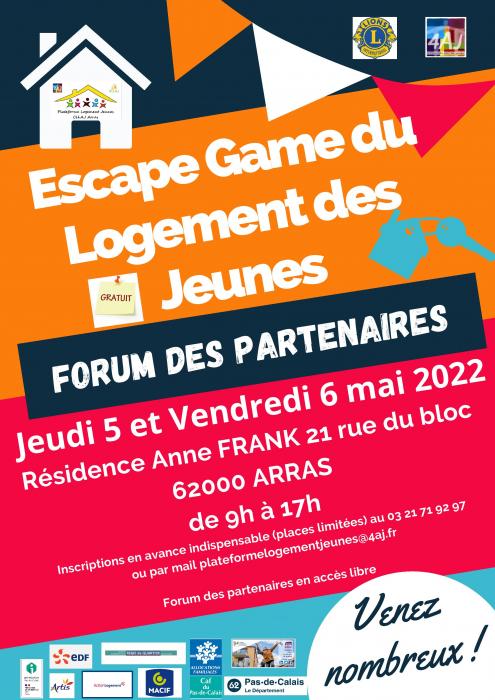 Le 4ème Escape game du logement des jeunes