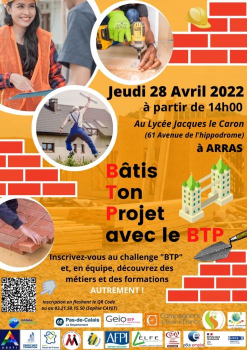 Bâtis ton projet avec le BTP