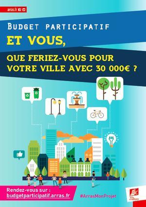 Le 1er budget participatif de la ville d'Arras