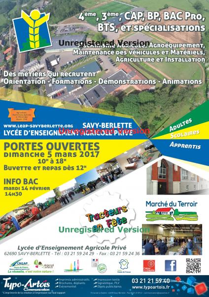 Portes ouvertes au lycée de Savy Berlette