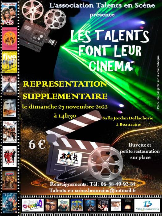 L'association talents en scène fait son cinéma 