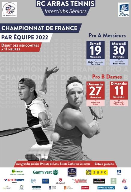 Le gratin du tennis masculin est de nouveau à Arras!!!!