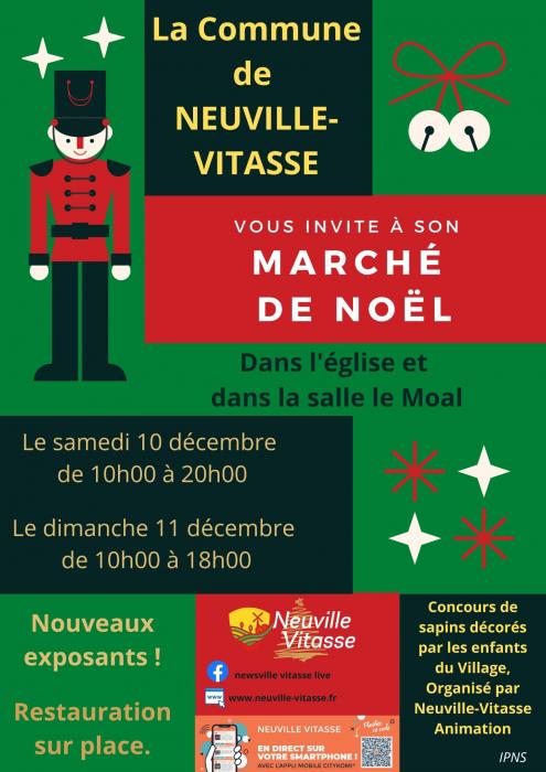 Le 13ème marché de Noël de Neuville-Vitasse 