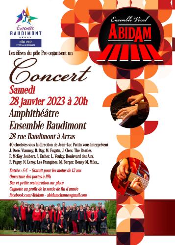 Un concert solidaire avec Abidam à Baudimont