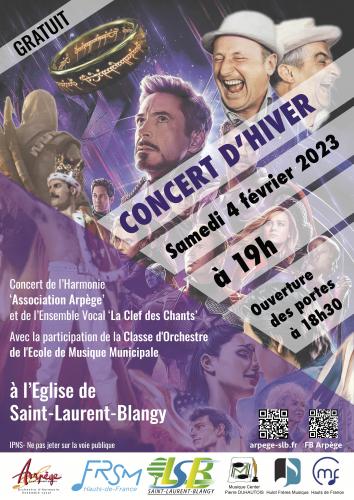Un grand concert à l'église de Saint Laurent Blangy