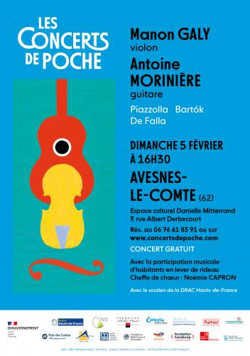 Un concert de poche à Avesnes le Comte