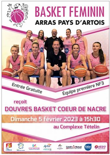 Match à domicile pour les demoiselles d'Arras !!!