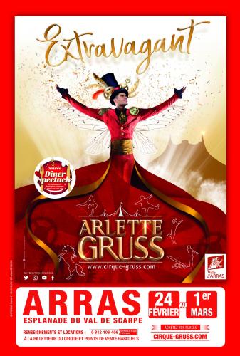 Le cirque Arlette Gruss fait son retour à Arras!!!!