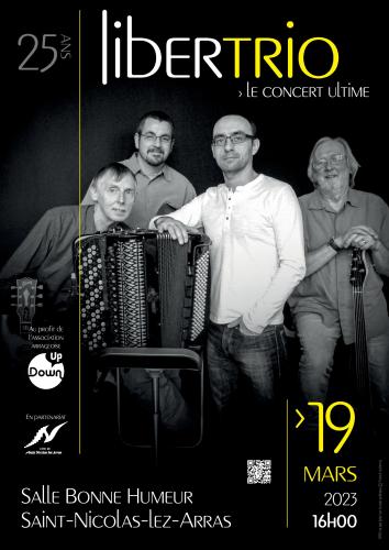 Le dernier concert de Libertrio 