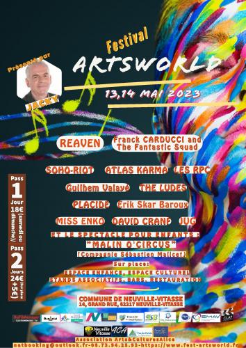 Le 1er festival Artsworld à Neuville Vitasse