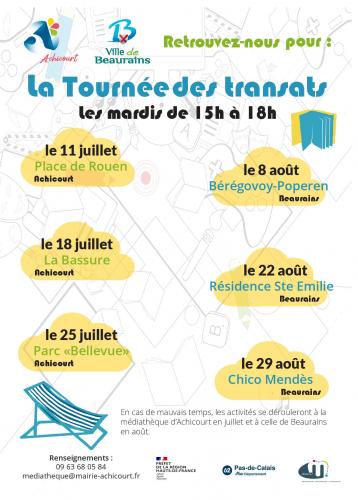 La tournée des transats à Achicourt et Beaurains