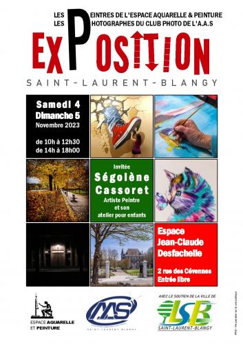 Une exposition de photographes et de peintres à Saint Laurent Blangy