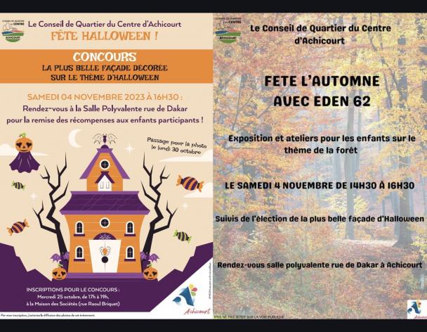 La fête de l'automne à Achicourt