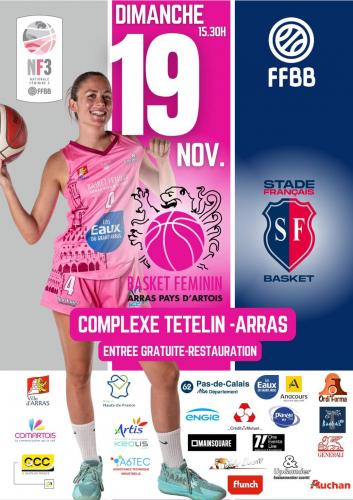 Les demoiselles d'Arras face au leader