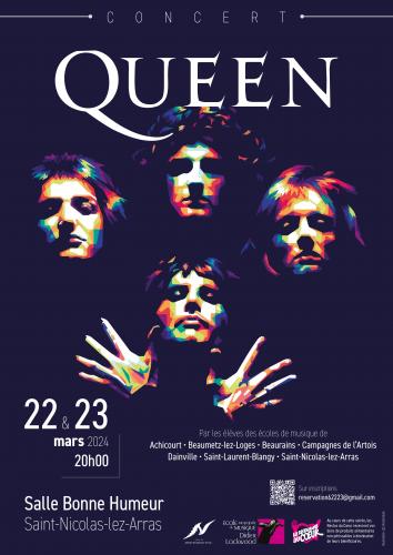 Un concert sur Queen avec 7 écoles du musique 