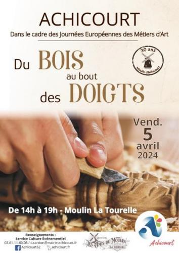 « Du bois au bout des doigts » à Achicourt