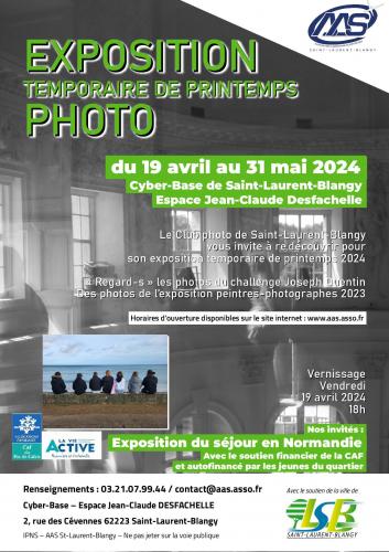 La 1ère exposition temporaire de printemps à Saint Laurent Blangy