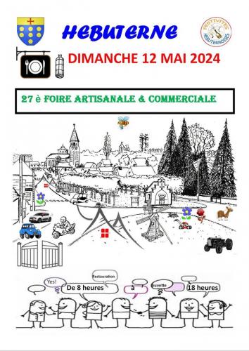 La 27ème Foire artisanale et commerciale à Hébuterne