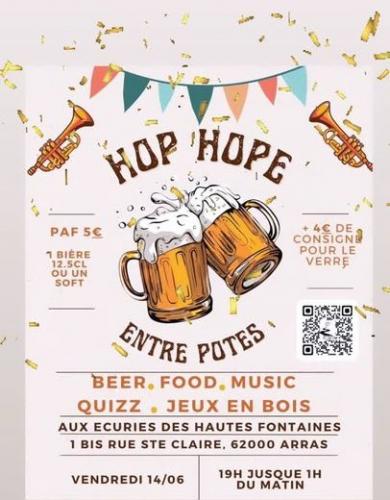 Hop Hope entre potes débarque à Arras