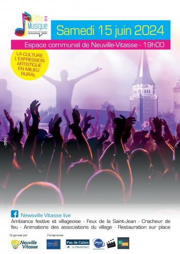 La fête de la musique à Neuville Vitasse