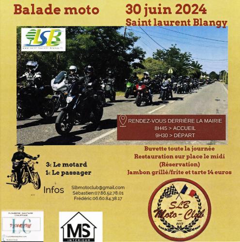 Le SLB Moto Club se balade