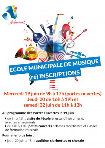 Portes ouvertes à l'école municipale de musique d’Achicourt 