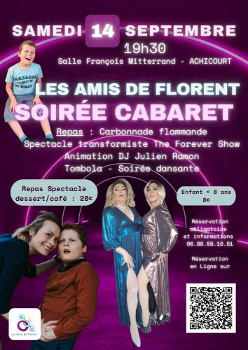 Une soirée cabaret pour les amis de Florent