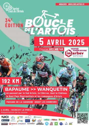 La 34ème Boucle de l’Artois de Cyclisme revient !!!