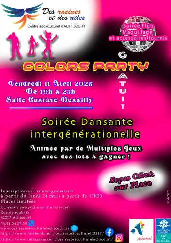 Une soirée Colors Party