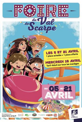 La foire aux manèges est à Arras