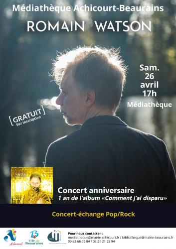Romain Watson en concert