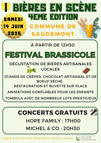 La 4ème édition de Bières en Scène à Saudemont