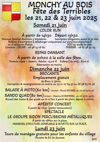La fête des terribles à Monchy au Bois
