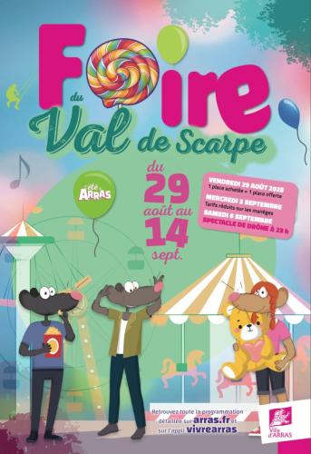 La foire aux manèges est à Arras