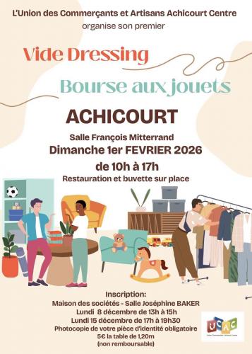 Le 1er vide dressing et bourse aux jouets de l'UCAC