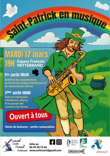 La Saint Patrick à Achicourt