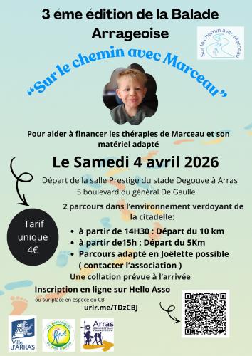 Une balade sur le chemin avec Marceau 